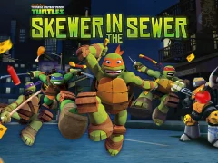 لعبة Teenage Mutant Ninja Turtles: Skewer in the Sewer على الانترنت