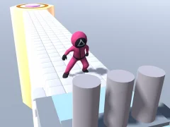 لعبة Squid Gamer Runner Obstacle على الانترنت