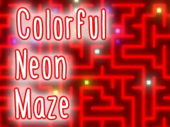لعبة Colorful Neon Maze على الانترنت