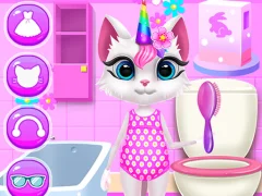 لعبة Kitty Unicorn Daily Care على الانترنت