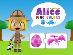 لعبة World of Alice Dino Colors على الانترنت