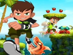 لعبة Ben 10 Super Run Fast على الانترنت