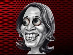 لعبة Kamala Funny Face Challenge على الانترنت