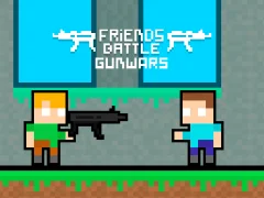 لعبة Friends Battle Gunwars على الانترنت