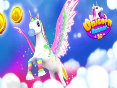 لعبة Unicorn Run 3D على الانترنت