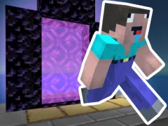 لعبة Noob Steve Parkour على الانترنت
