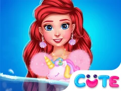 لعبة Princess Turned Into Mermaid على الانترنت