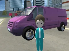 لعبة Squid Gamer City Driving Gang على الانترنت