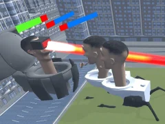 لعبة Skibidi Toilet Monster Fight على الانترنت