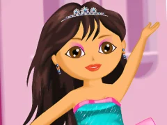لعبة Dora Ballerina Dressup على الانترنت