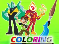 لعبة Ben 10 Coloring على الانترنت