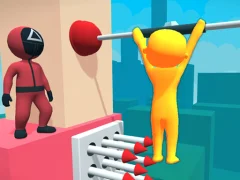 لعبة Squid Game Fall Guy على الانترنت