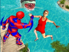 لعبة Superhero Police Speed Hero Rescue Mission على الانترنت