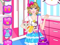 لعبة Barbie With Kitty على الانترنت