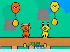 لعبة Sprunki Happy Easter 2Player على الانترنت
