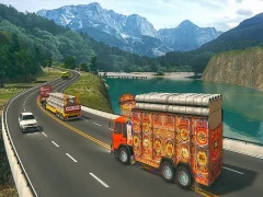 لعبة Indian Cargo Truck Gwadar Port Game على الانترنت
