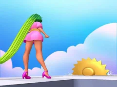 لعبة Keep Long Hair على الانترنت