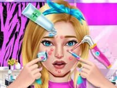 لعبة Pimple Treatment Makeover Salon على الانترنت