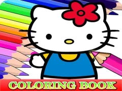 لعبة Coloring Book for Hello Kitty على الانترنت