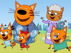 لعبة Cat Family Educational Games على الانترنت
