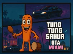 لعبة Tung Tung Sahur GTA Miami على الانترنت