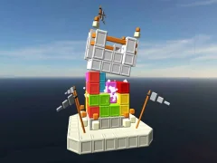 لعبة Castle Destruction Blocks على الانترنت