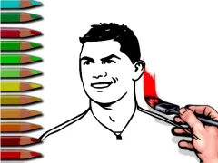 لعبة Ronaldo Coloring Book على الانترنت