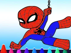 لعبة Spiderman Coloring book على الانترنت