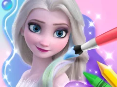 لعبة Coloring Book For Elsa على الانترنت