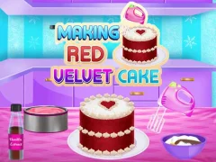 لعبة Making Red Velvet Cake على الانترنت