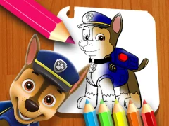 لعبة Paw Patrol: Coloring Book على الانترنت