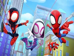 لعبة Spidey and his Amazing Friends Swing Into Action! على الانترنت