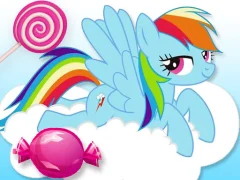 لعبة Pony Candy Run على الانترنت