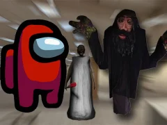 لعبة Backrooms Among Us & Rolling Giant على الانترنت