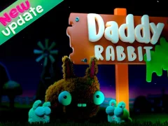 لعبة Daddy Rabbit Zombie Farm على الانترنت