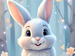لعبة Easter Bunny Coloring Book على الانترنت