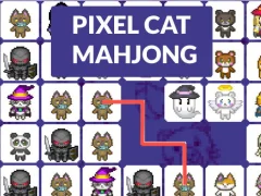 لعبة Pixel cat mahjong على الانترنت