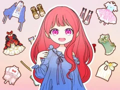 لعبة Dress Up Sweet Doll على الانترنت