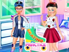 لعبة BFF Skating Practice على الانترنت