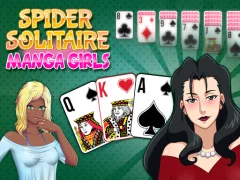 لعبة Spider Solitaire Manga Girls على الانترنت