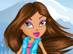 لعبة Bratz Winter Dress up على الانترنت