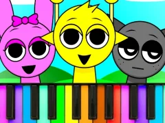 لعبة Sprunki Piano Explorer على الانترنت