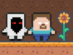 لعبة Entity 303 vs Herobrine على الانترنت