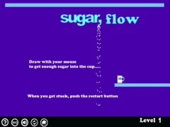لعبة Sugar flow على الانترنت