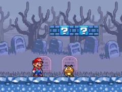 لعبة Super Mario Bros Star Scramble 2 Ghost island على الانترنت
