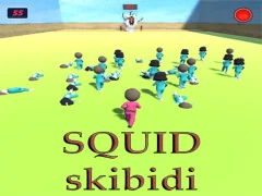 لعبة SQUID SKIBIDI على الانترنت