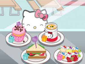 لعبة Hello Kitty Lunchbox على الانترنت