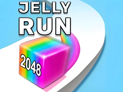 لعبة Jelly Run 2048 على الانترنت