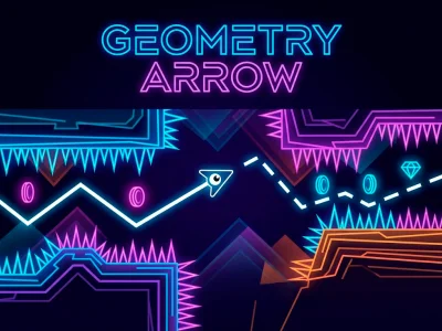 لعبة Geometry Arrow على الانترنت