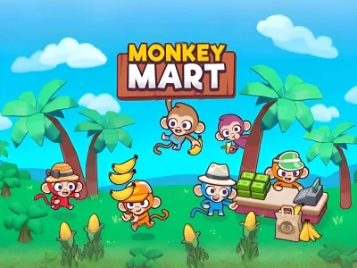 لعبة Monkey Mart على الانترنت
